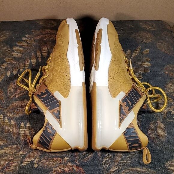 Rare Nike Mens Air Domination 2 Trainers Sneakers- Brown/Velvet Brown (mustard) main image 6